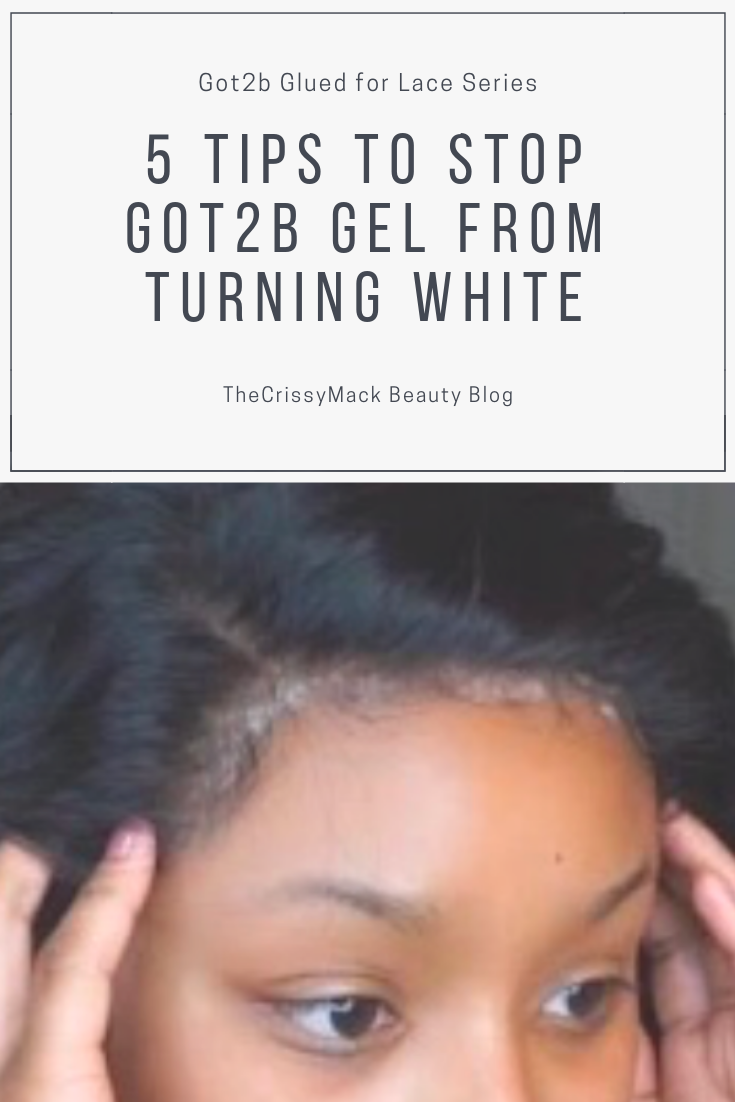 Stop Got2b Gel From Turning White 